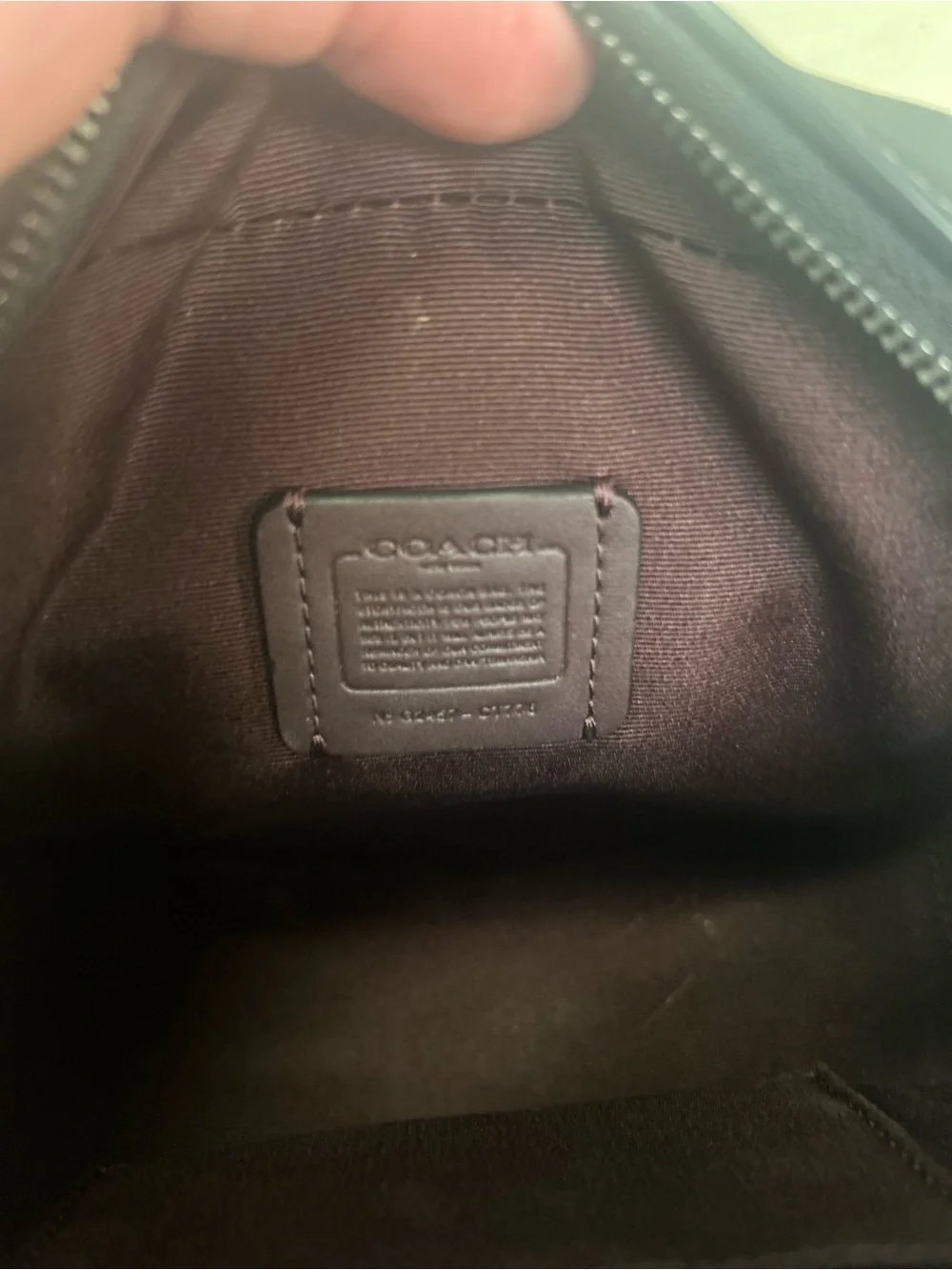 Coach authentic structured